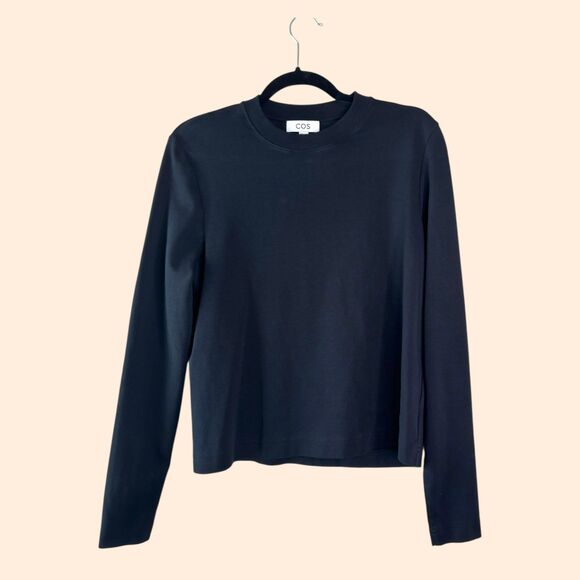 COS Cotton Crewneck Sweatshirt Top - Picture 1 of 4